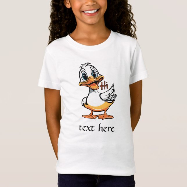 Camiseta Pato Engraçado (Frente)