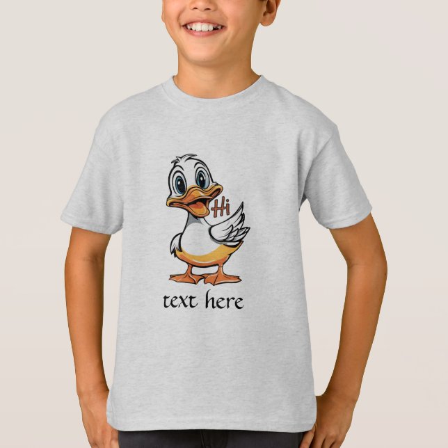 Camiseta Pato Engraçado (Frente)