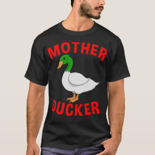 Camiseta Pato Engraçado Caçando Pato Mãe Dançando Pancinho