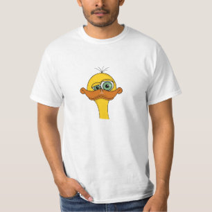 Camiseta Pato engraçado dos desenhos animados