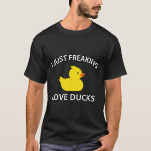 Camiseta Pato Engraçado, Eu Só Pato De Amor