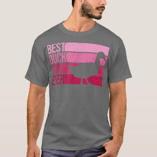 Camiseta Pato Engraçado Mãe Arte Para Mulheres Meninas Dia