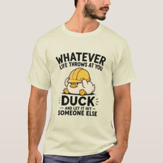 Camiseta Pato Engraçado Personalizado Masculino