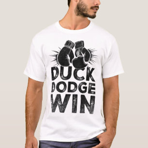 Camiseta Pato Esquiva Vencer Boxeador Esportes Força Academ