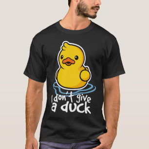 Camiseta Pato - Eu não dou um pato