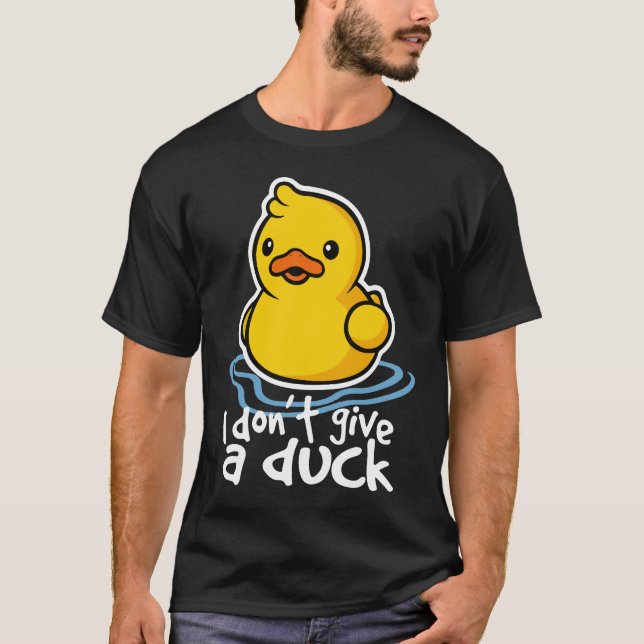 Camiseta Pato - Eu não dou um pato (Frente)