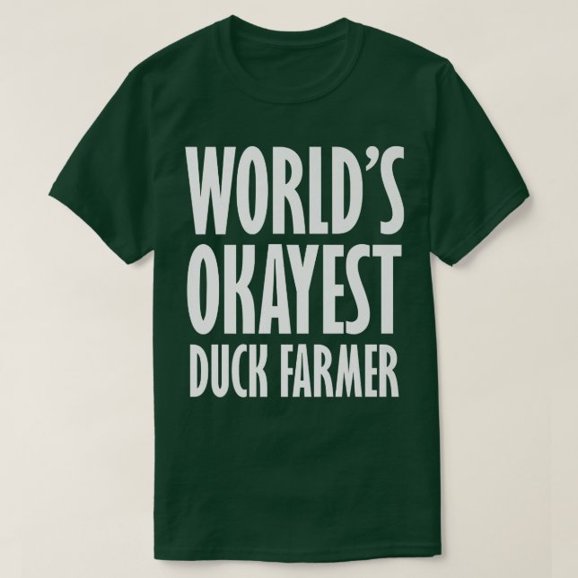 Camiseta Pato Farmer do Mundo é Muito Engraçado (Frente do Design)