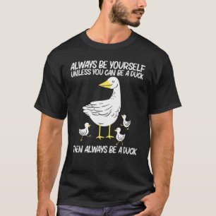 Camiseta Pato Fofo Para Homens Mulheres Patinho Pato Aves A