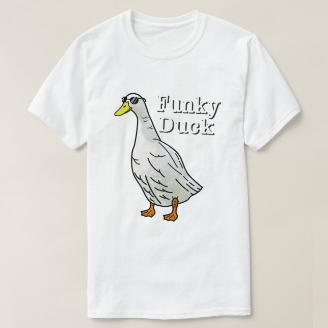 Camiseta Pato Funky (Frente do Design)