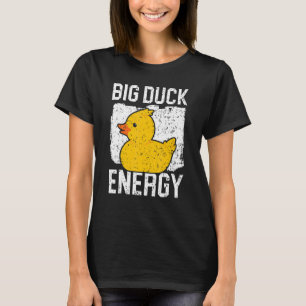 Camiseta Pato Grande de Borracha de Energia Ducky Lover