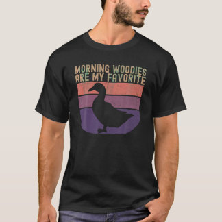Camiseta Pato Hunter Morning Woodies São Minha Caçadora Fav