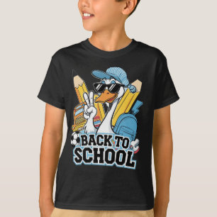 Camiseta Pato legal de volta à escola