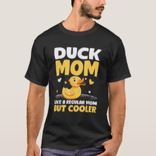Camiseta Pato Mãe Como Uma Mãe Comum Mas Mãe Mais Fria Da