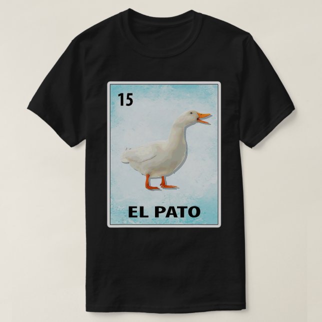 Camiseta Pato mexicano El Pato (Frente do Design)