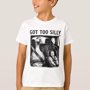 Camiseta Pato Muito Bobo Cinto de Segurança Bebê Assento Ca