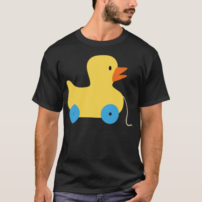 Camiseta pato, mulher não pode boxer (Frente)