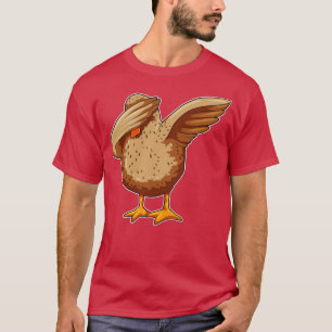 Camiseta Pato no laboratório de dança de salto
