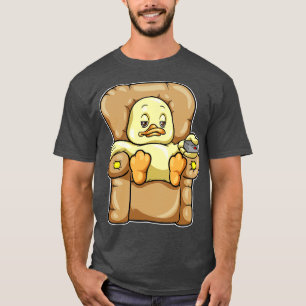 Camiseta Pato no sofá