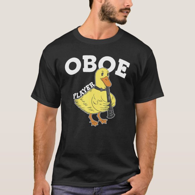Camiseta Pato Oboé  Tocador de Oboé (Frente)