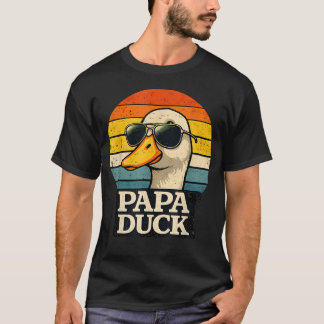 Camiseta Pato Papai Pato Fofo Amante de Papai Quack Pai Pai