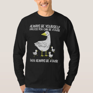 Camiseta Pato Para Homens Pato Pato Galinha Água 4