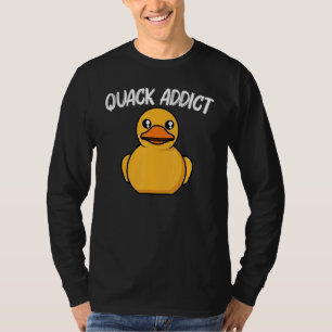 Camiseta Pato Para Homens Patos Amarelos Pássaros