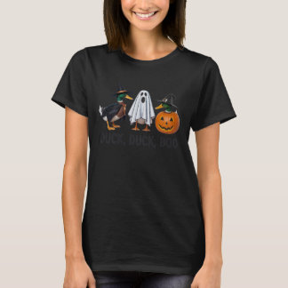Camiseta Pato, Pato, Boo Diversão de Halloween para Amantes