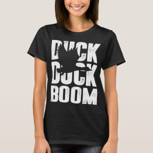 Camiseta Pato Pato Boom Pato Engraçado Caça Patos Patos Don