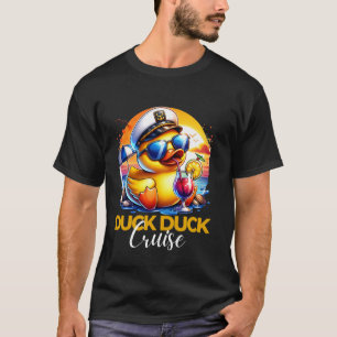 Camiseta Pato Pato Cruzado Família Engraçada Cruzamento Cor