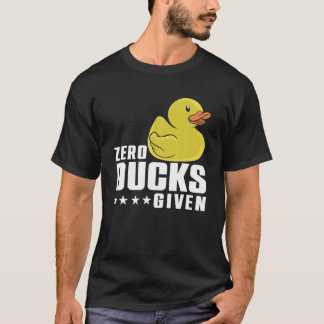 Camiseta Pato Pato Engraçado Pato Zero Patos Dotados Crianç