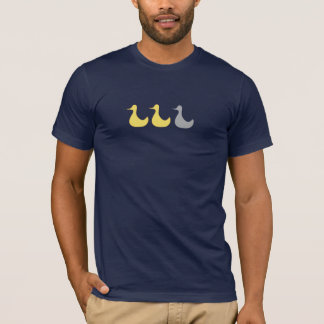 Camiseta Pato, pato, pato cinzento
