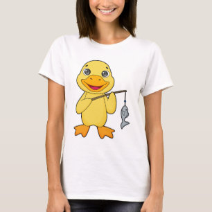 Camiseta Pato Pesca Pescado