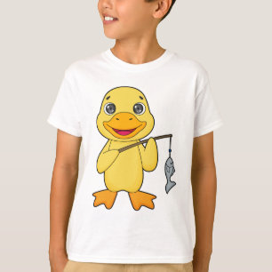 Camiseta Pato Pesca Pescado