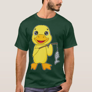 Camiseta Pato Pesca Pescado Pescado Pescado Pescado Rod