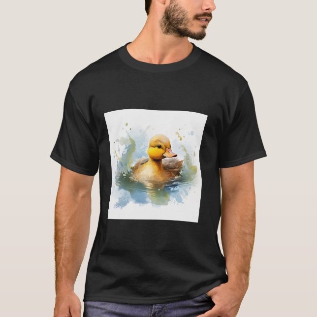 Camiseta Pato pinto-pinto Pato-pinto Pato-pata Cãozinho (Frente)