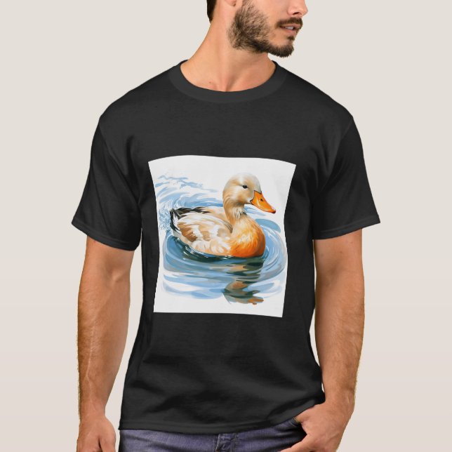 Camiseta Pato pinto-pinto Pato-pinto Pato-pata Cãozinho (Frente)