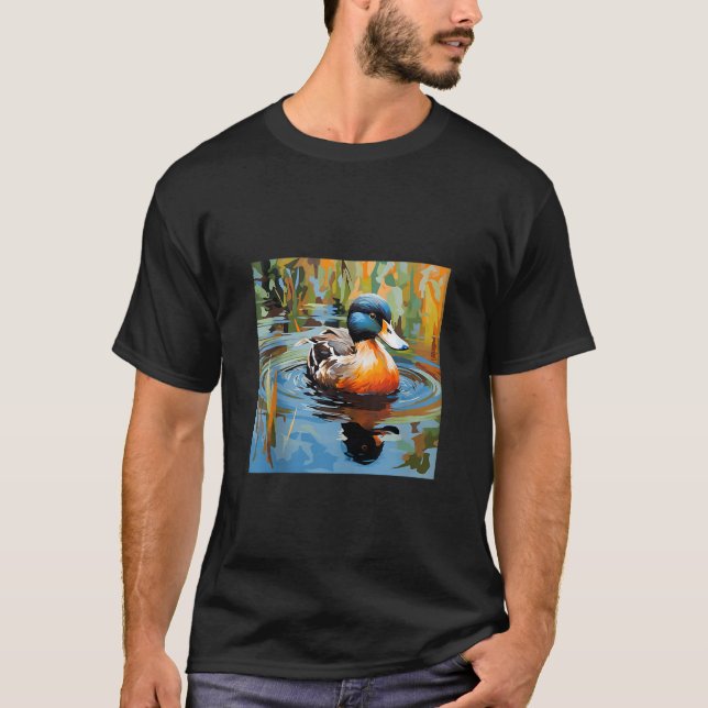 Camiseta Pato pinto-pinto Pato-pinto Pato-pata Cãozinho (Frente)