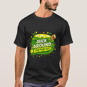 Camiseta Pato Por Perto E Descobrir Engraçado Sarcástico Hu