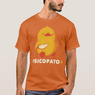Camiseta Pato Psicopato Engraçado por Tobe Fonseca