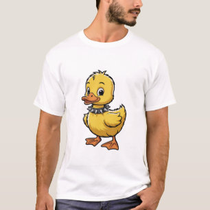 Camiseta Pato Punk – Arte Engraçada de Animal Rebelde