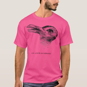 Camiseta Pato Rabino Ilusão Óptica