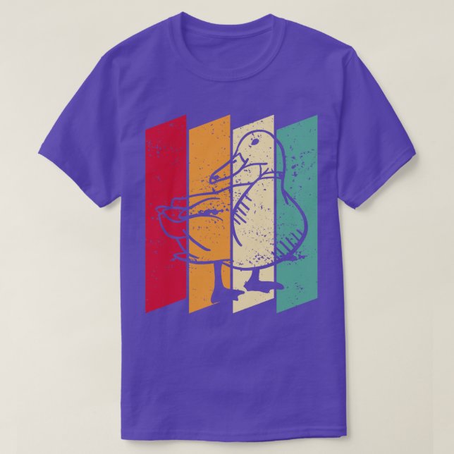 Camiseta Pato Retro (Frente do Design)
