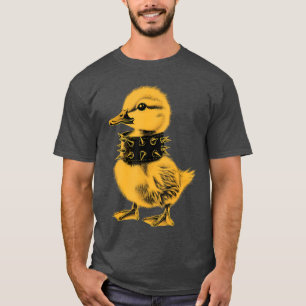 Camiseta Pato Rocker Punk Metal Rock and Roll Musicaoddler