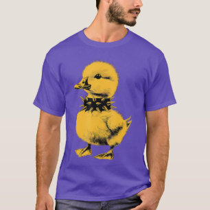 Camiseta Pato Rocker Punk Metal Rock and Roll Músicaoddler