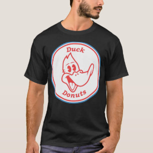 Camiseta Pato Rosquinha Cartoon Clássico T aquarela labrad
