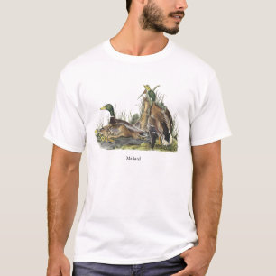 Camiseta Pato selvagem, John Audubon