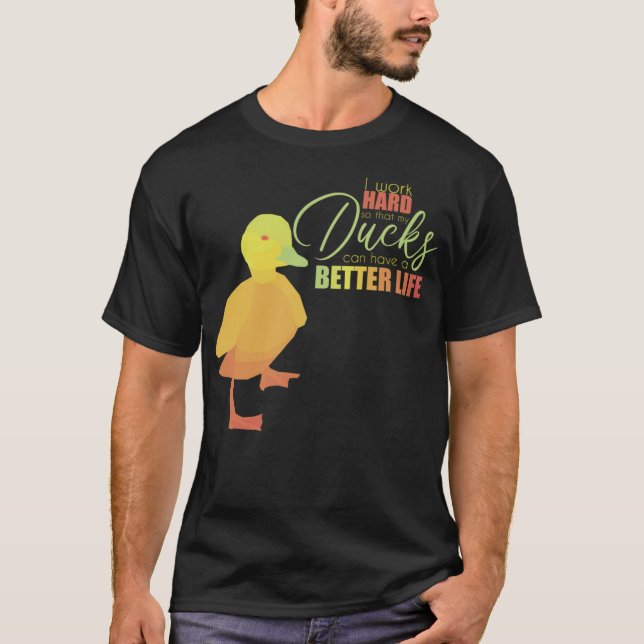 Camiseta Pato uma mulher não pode ser negra (Frente)