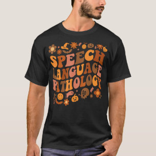 Camiseta Patologia da Língua de Voz Retrô do Discurso de Ha