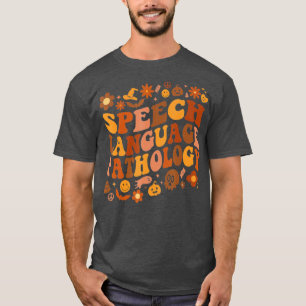 Camiseta Patologia da Língua de Voz Retrô do Discurso de Ha