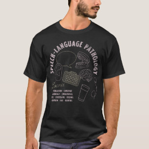 Camiseta Patologia Da Linguagem De Fala Slp Vintage Escopo